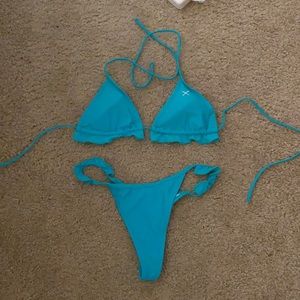 Boutine LA bikini set. Medium top , small bottoms